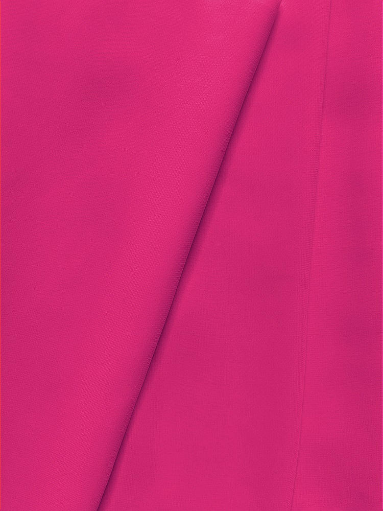 Front View - Think Pink Lux Chiffon Fabric by the Yard