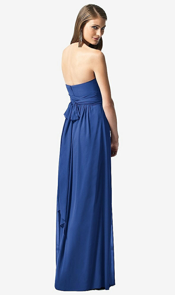 Back View - Classic Blue Dessy Collection Style 2846
