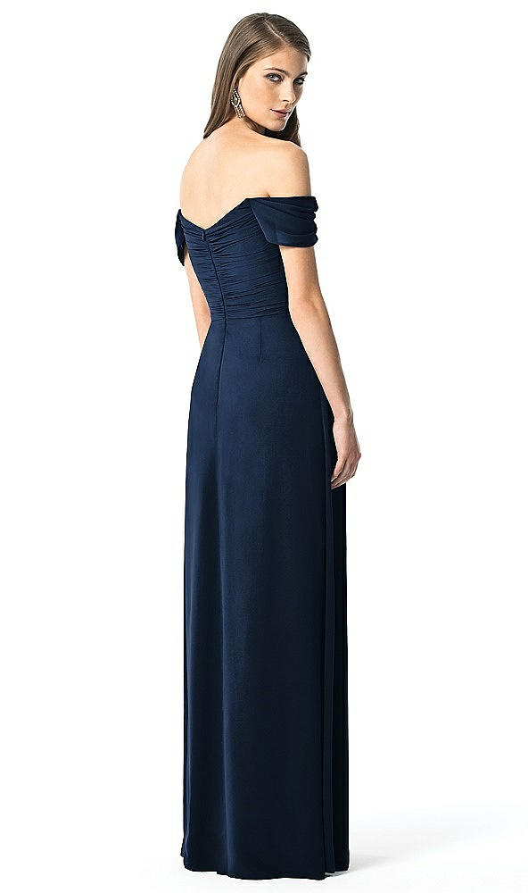 Back View - Midnight Navy Dessy Collection Style 2844