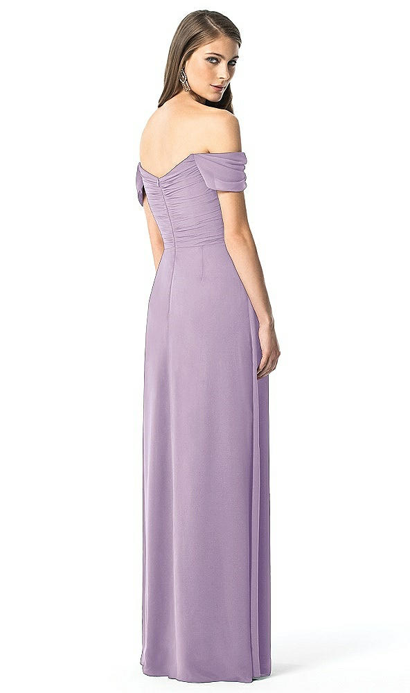 Back View - Pale Purple Dessy Collection Style 2844