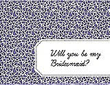 Front View Thumbnail - Tahiti & Ebony Will You Be My Bridesmaid Card - Petal