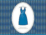 Front View Thumbnail - Lotus & Oyster Will You Be My Maid of Honor Card - Dress