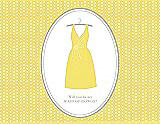 Front View Thumbnail - Snapdragon & Oyster Will You Be My Maid of Honor Card - Dress