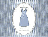 Front View Thumbnail - Arctic & Oyster Will You Be My Maid of Honor Card - Dress