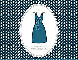 Front View Thumbnail - Mosaic & Oyster Will You Be My Maid of Honor Card - Dress