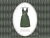Front View Thumbnail - Moss & Oyster Will You Be My Maid of Honor Card - Dress
