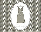 Front View Thumbnail - Twig & Oyster Will You Be My Maid of Honor Card - Dress