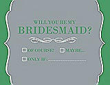 Front View Thumbnail - Mystic & Juniper Will You Be My Bridesmaid Card - Checkbox