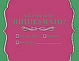 Front View Thumbnail - Strawberry & Juniper Will You Be My Bridesmaid Card - Checkbox