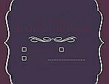 Front View Thumbnail - Concord & Italian Plum Will You Be My Maid of Honor Card - Checkbox