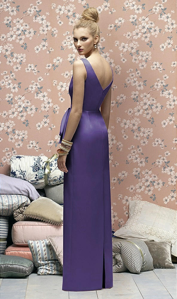Back View - Regalia - PANTONE Ultra Violet Lela Rose Bridesmaids Style LR172