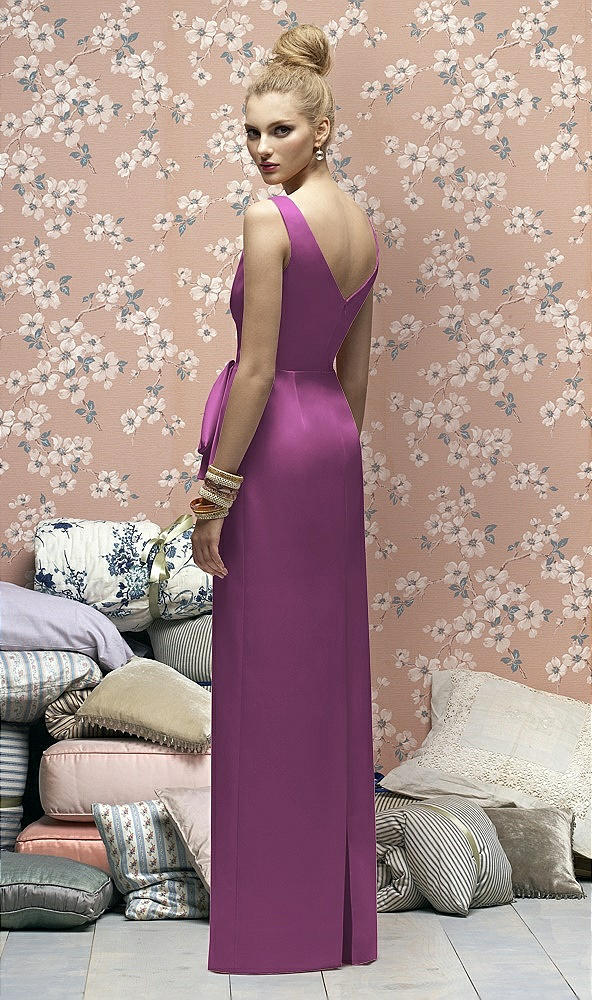 Back View - Radiant Orchid Lela Rose Bridesmaids Style LR172