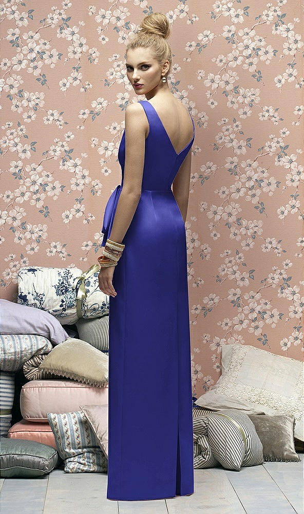 Back View - Electric Blue Lela Rose Bridesmaids Style LR172