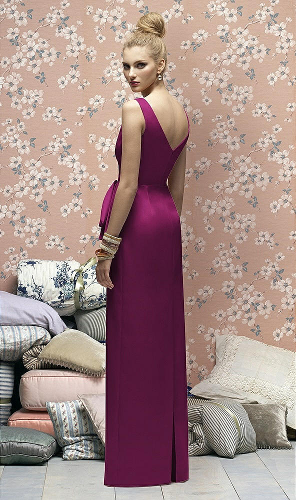 Back View - Merlot Lela Rose Bridesmaids Style LR172