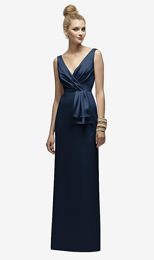 Front View - Midnight Navy Lela Rose Bridesmaids Style LR172
