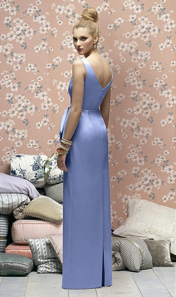 Back View - Periwinkle - PANTONE Serenity Lela Rose Bridesmaids Style LR172