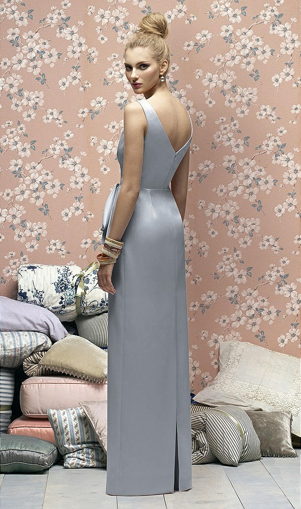 Back View - Platinum Lela Rose Bridesmaids Style LR172