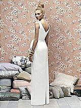 Rear View Thumbnail - White Lela Rose Bridesmaids Style LR172