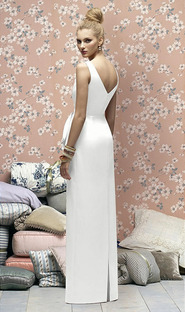 Back View - White Lela Rose Bridesmaids Style LR172