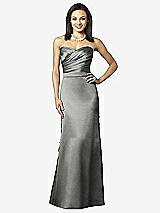 Front View Thumbnail - Charcoal Gray After Six Bridesmaids Style 6628