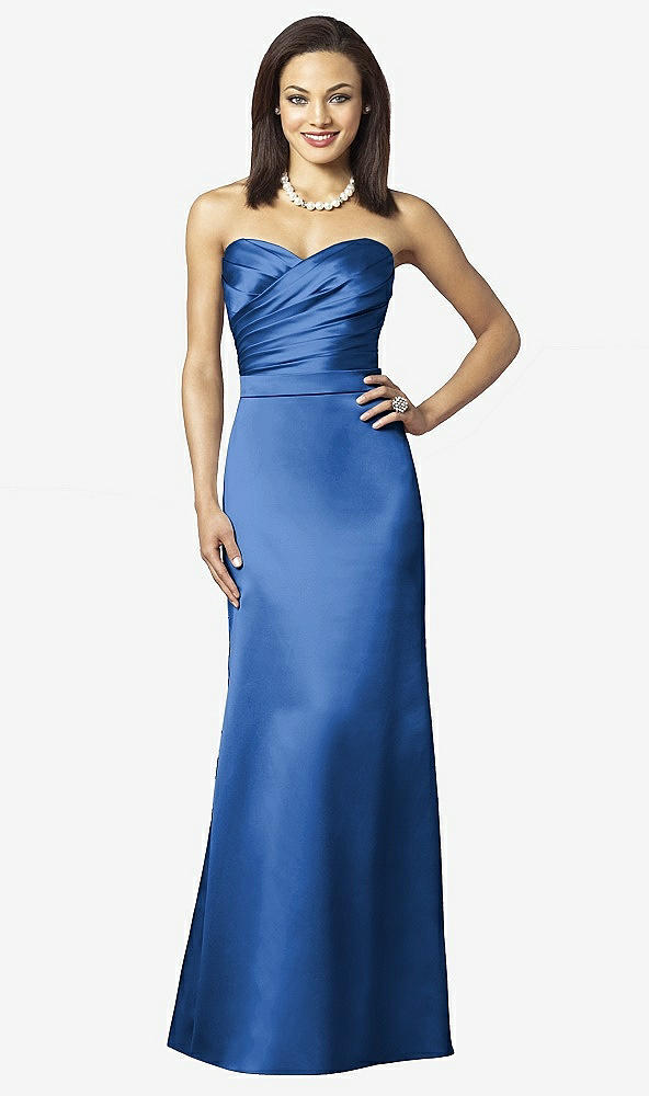 Front View - Lapis After Six Bridesmaids Style 6628