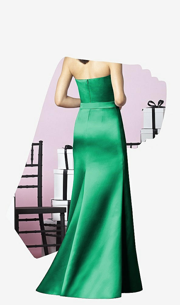 Back View - Pantone Emerald After Six Bridesmaids Style 6628