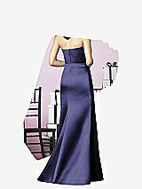 Rear View Thumbnail - Amethyst After Six Bridesmaids Style 6628