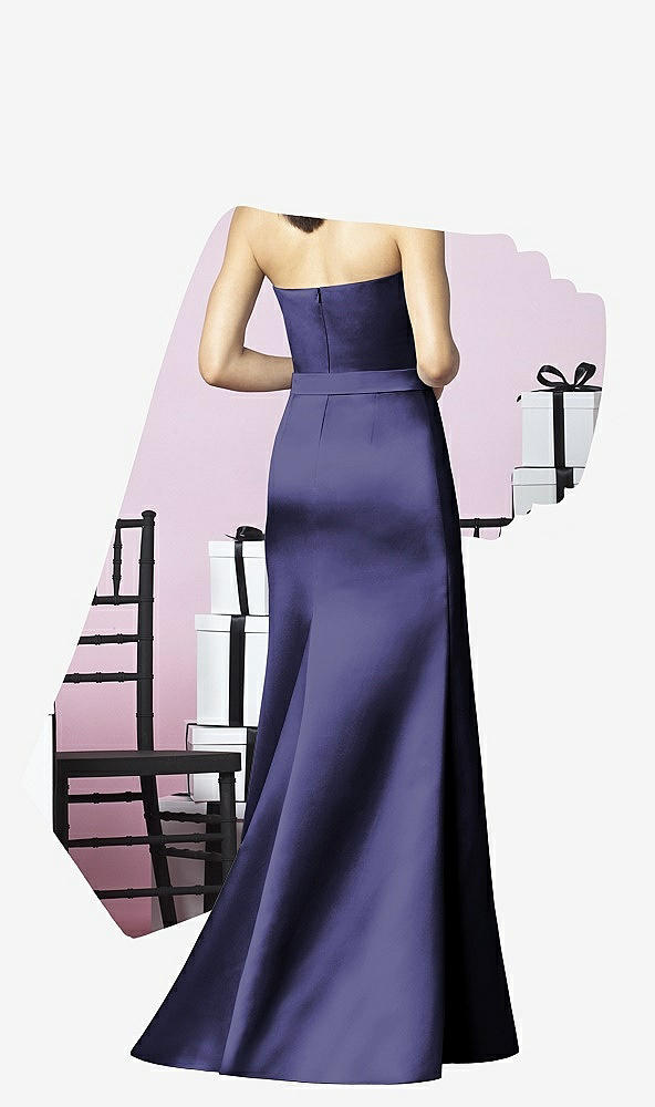 Back View - Amethyst After Six Bridesmaids Style 6628