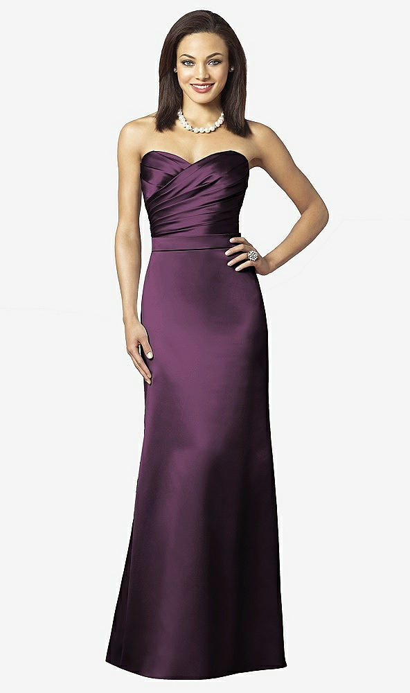 Front View - Aubergine After Six Bridesmaids Style 6628