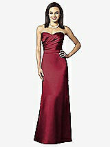 Front View Thumbnail - Burgundy After Six Bridesmaids Style 6628