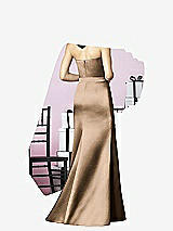 Rear View Thumbnail - Cappuccino After Six Bridesmaids Style 6628