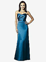 Front View Thumbnail - Ocean Blue After Six Bridesmaids Style 6628