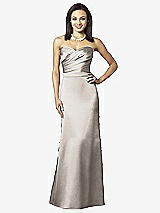 Front View Thumbnail - Taupe After Six Bridesmaids Style 6628