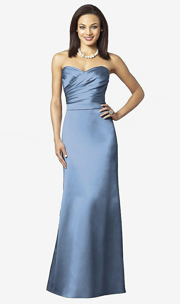 Front View - Windsor Blue After Six Bridesmaids Style 6628