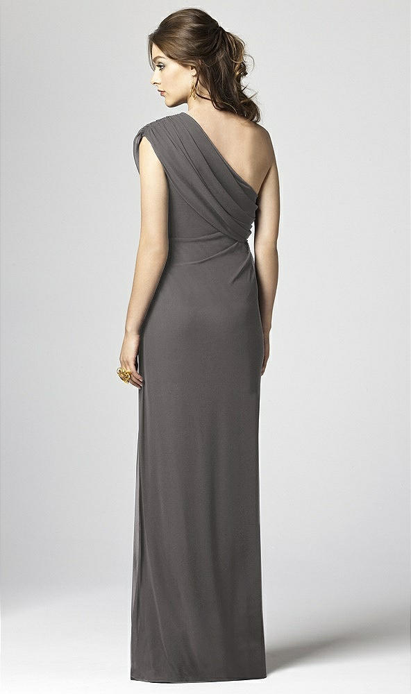 Back View - Caviar Gray Dessy Collection Style 2858