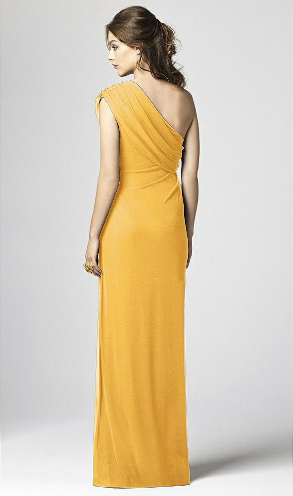 Back View - NYC Yellow Dessy Collection Style 2858