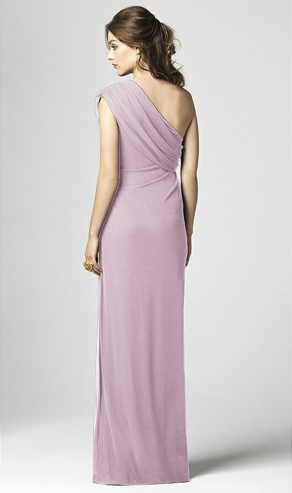 Back View - Suede Rose Dessy Collection Style 2858