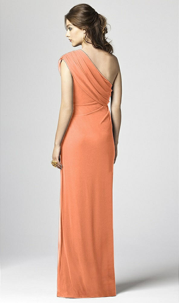 Back View - Sweet Melon Dessy Collection Style 2858
