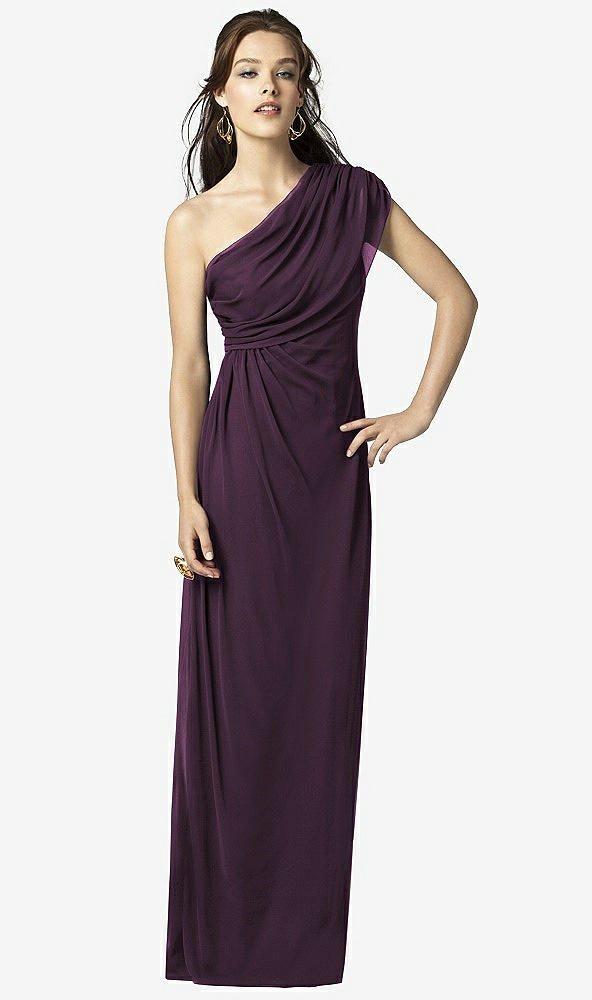 Front View - Aubergine Dessy Collection Style 2858