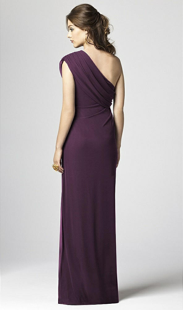 Back View - Aubergine Dessy Collection Style 2858