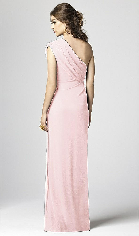 Back View - Ballet Pink Dessy Collection Style 2858