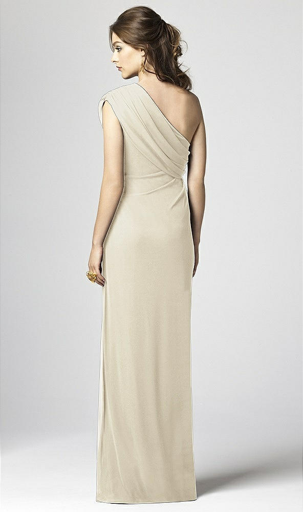 Back View - Champagne Dessy Collection Style 2858