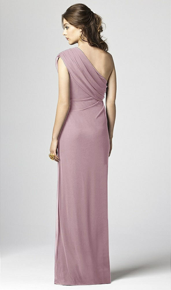 Back View - Dusty Rose Dessy Collection Style 2858
