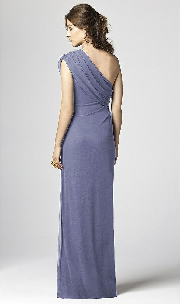 Back View - French Blue Dessy Collection Style 2858