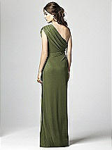 Rear View Thumbnail - Olive Green Dessy Collection Style 2858