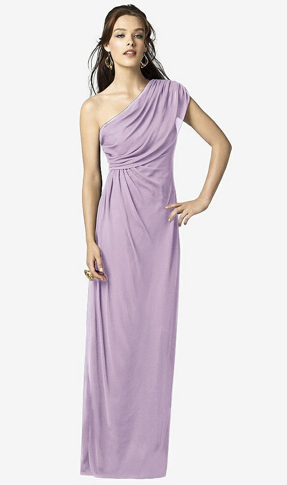 Front View - Pale Purple Dessy Collection Style 2858