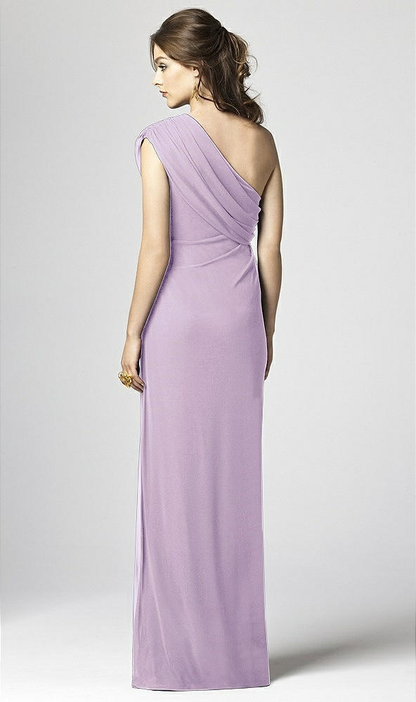 Back View - Pale Purple Dessy Collection Style 2858