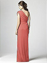 Rear View Thumbnail - Coral Pink Dessy Collection Style 2858