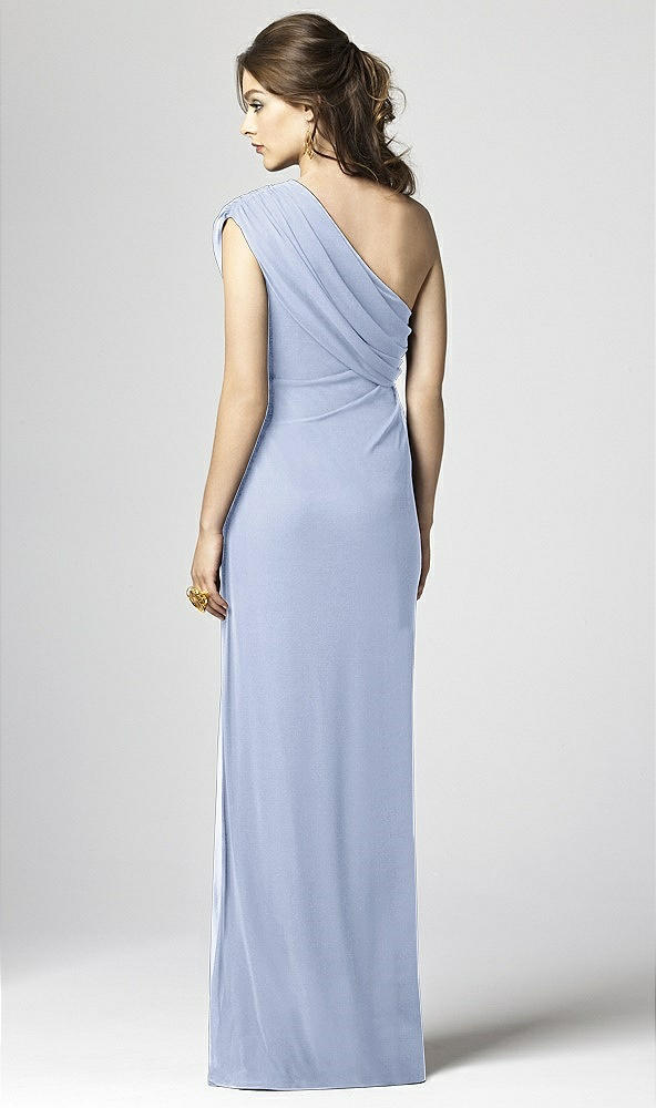 Back View - Sky Blue Dessy Collection Style 2858