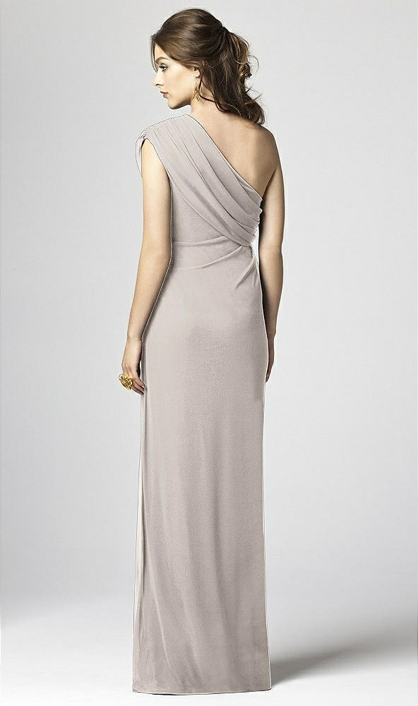 Back View - Taupe Dessy Collection Style 2858